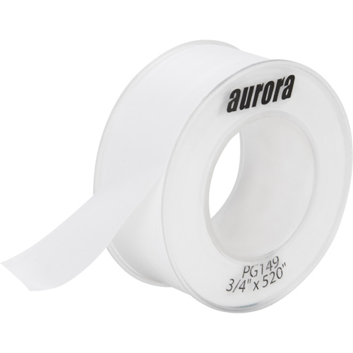 Ruban d'&eacute;tanch&eacute;it&eacute; en t&eacute;flon, 520" lo x 3/4" la, Blanc CSL Industriel Inc.