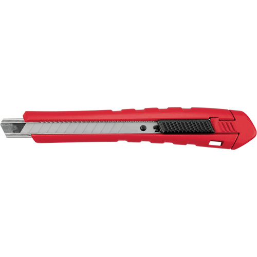 Snap-Off Knife, 9 mm, Carbide, Rubber/Polypropylene Handle CSL Industriel Inc.