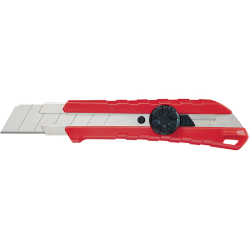 Snap-Off Knife, 25 mm, Carbide, Rubber/Polypropylene Handle CSL Industriel Inc.