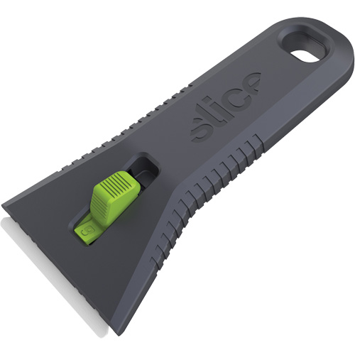 Slice Racloir utilitaire auto-r&eacute;tractable, Lame C&eacute;ramique, Largeur 65 mm, Manche Nylon CSL Industriel Inc.