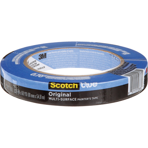 ScotchBlue Original Multi-Surface Painter's Tape 2090, 18 mm (3/4") x 54.8 m (180'), Blue CSL Industriel Inc.