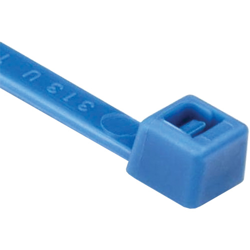 T Series Cable Ties, 8" Long, 50 lbs. Tensile Strength, Blue CSL Industriel Inc.