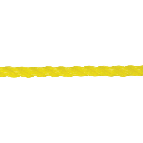1/4" Braided Yellow Rope, Polypropylene, 1300' CSL Industriel Inc.