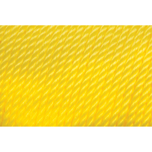 1/4" Braided Yellow Rope, Polypropylene, 1300' CSL Industriel Inc.