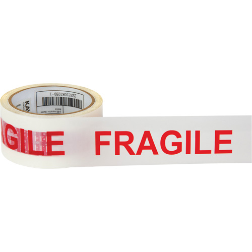 "Fragile" Box Sealing Tape, Hot Melt Adhesive, 2 mils, 48 mm (2") x 100 m (328') CSL Industriel Inc.