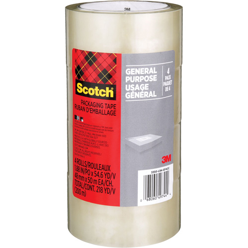 Ruban d'emballage pour l'exp&eacute;dition Scotch 175G, 48 mm (2") x 50 m (164') CSL Industriel Inc.