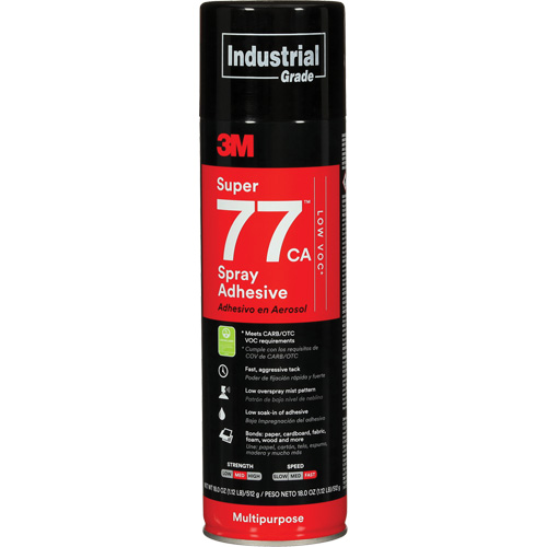 Super 77 Multi-Purpose Spray Adhesive, Aerosol Can CSL Industriel Inc.