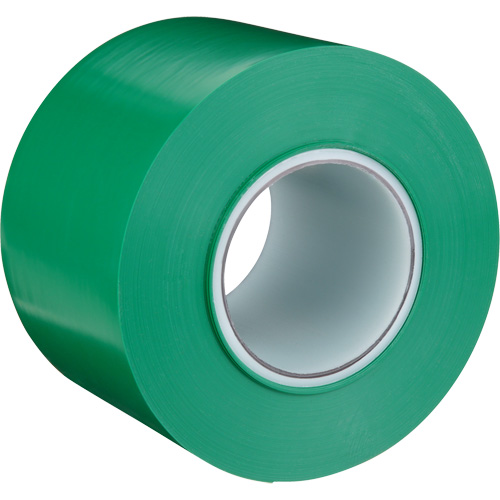 Durable Floor Marking Tape 971, 4" x 108', Vinyl, Green CSL Industriel Inc.