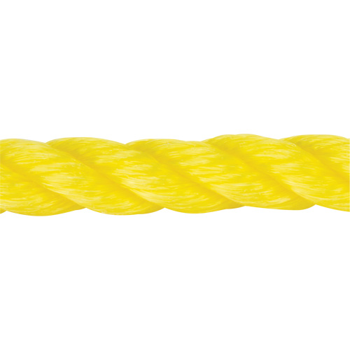 Braided Yellow Rope, Polypropylene, 144' CSL Industriel Inc.
