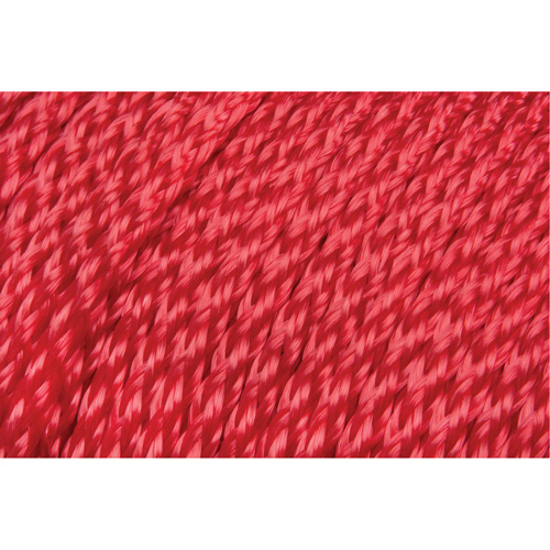 Braided Red Rope, Polypropylene, 500' CSL Industriel Inc.