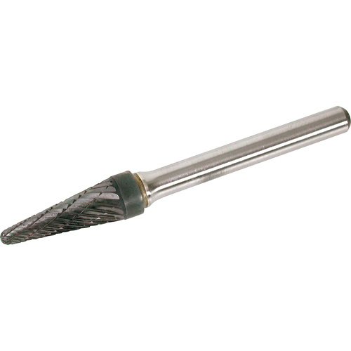 Solid Carbide Burr, SL-1, 1/4" Dia., 1/4" Shank, 5/8" Depth of Cut CSL Industriel Inc.