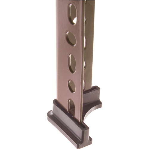 Accessoires pour corni&egrave;res perfor&eacute;es - Pied en plastique (montant simple) CSL Industriel Inc.