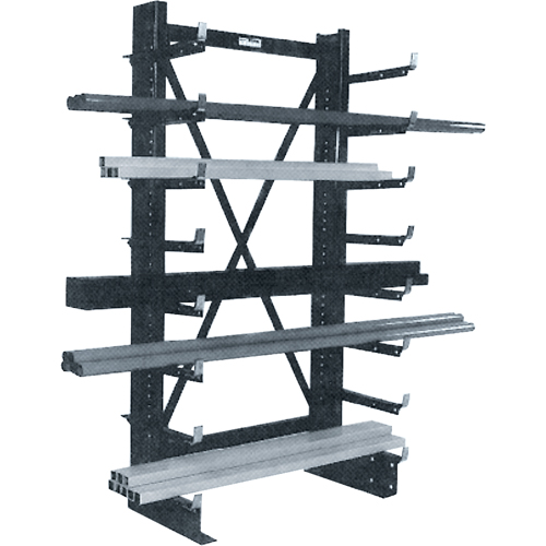 Rayonnage en porte-&agrave;-faux simple Minitree, 36" la x 76-3/16" h CSL Industriel Inc.