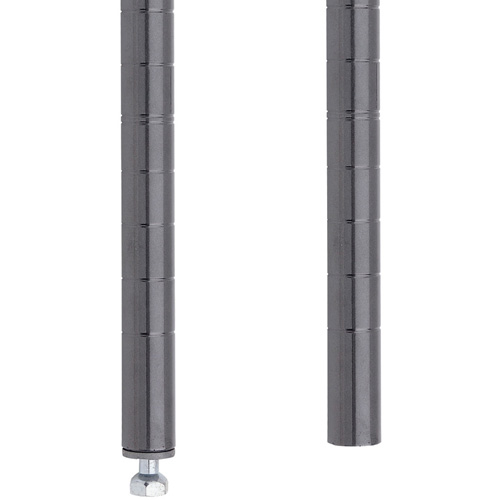 MONTANT ETAGERE STYLISEE14 1/2"H,VERRE FUME CSL Industriel Inc.