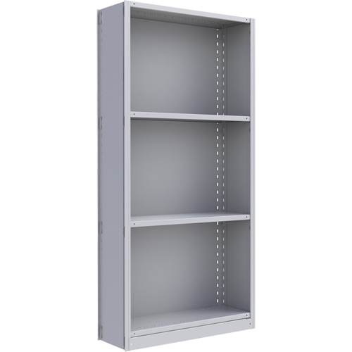 Interlok Shelving Unit, Steel, Boltless, 800 lbs. Capacity, 36" W x 76" H x 24" D CSL Industriel Inc.