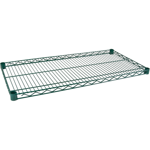 Shelf for Heavy-Duty Green Epoxy Finish Wire Shelving, 60" W x 24" D, 600 lbs. Capacity CSL Industriel Inc.
