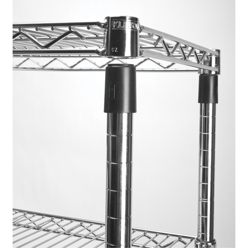Chariots &agrave; pousser, Chrom&eacute;, 36" x 60" x 14", Capacit&eacute; 800 lb CSL Industriel Inc.