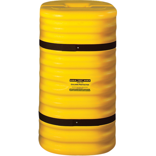 Column Protector, 8" x 8" Inside Opening, 24" L x 24" W x 42" H, Yellow CSL Industriel Inc.