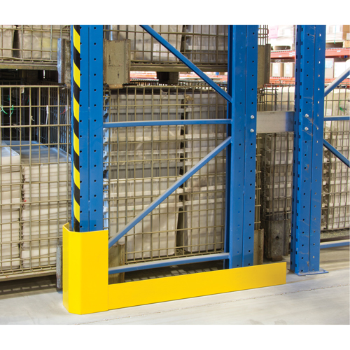 Racking Aisle Protectors, 3" W x 56" L x 16" H, Safety Yellow CSL Industriel Inc.
