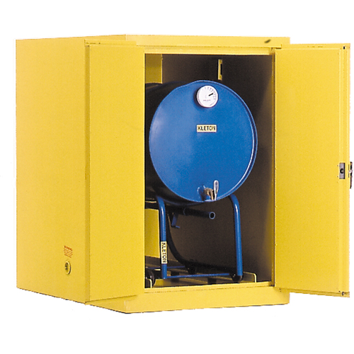 Drum Safety Cabinets, 400 lbs. Cap., Yellow CSL Industriel Inc.