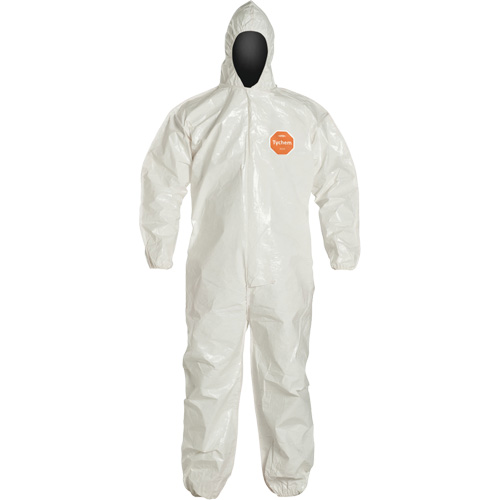 Combinaisons Tychem 4000, Grand, Blanc CSL Industriel Inc.