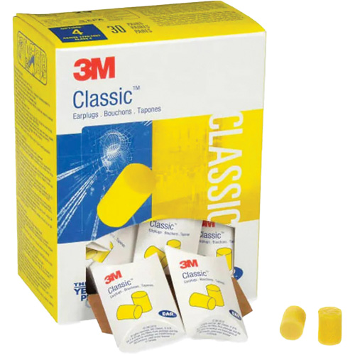 E-A-R Classic Earplugs, Pair - Pillow Pack CSL Industriel Inc.