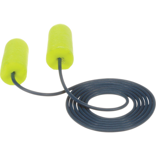 E-A-Rsoft Metal Detectable Earplugs, Corded, Regular, Bulk - Polybag, 32 NRR dB CSL Industriel Inc.