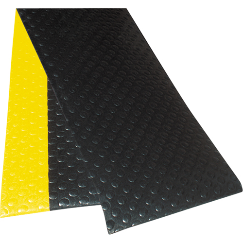 No. 417 Bubble Sof-Tred With Dyna-Shield Mats, Bubbled, 4' x 60' x 1/2", Black, PVC CSL Industriel Inc.