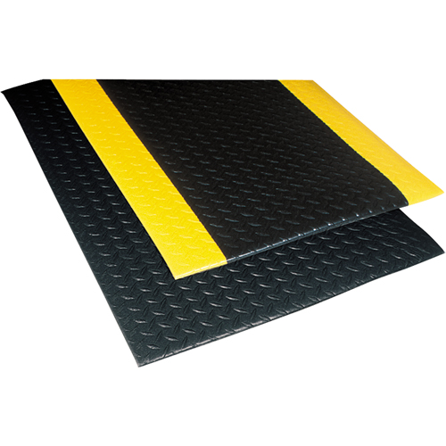 No. 419 Sof-Tred with Dyna-Shield Mats, Diamond, 3' x 12' x 1/2", Black, PVC CSL Industriel Inc.