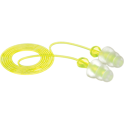 Bouchons d'oreilles r&eacute;utilisables &agrave; trois brides E-A-R, Avec cordon, Vrac - Sac en poly, 26 dB NRR, Taille unique CSL Industriel Inc.