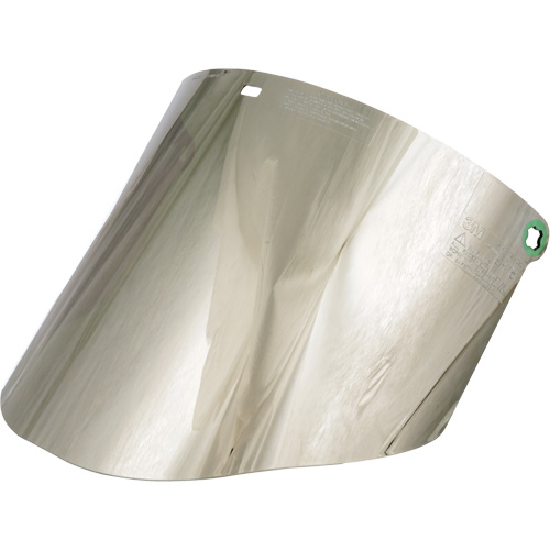 &eacute;cran facial moul&eacute;, Polycarbonate, Teinte Vert CSL Industriel Inc.