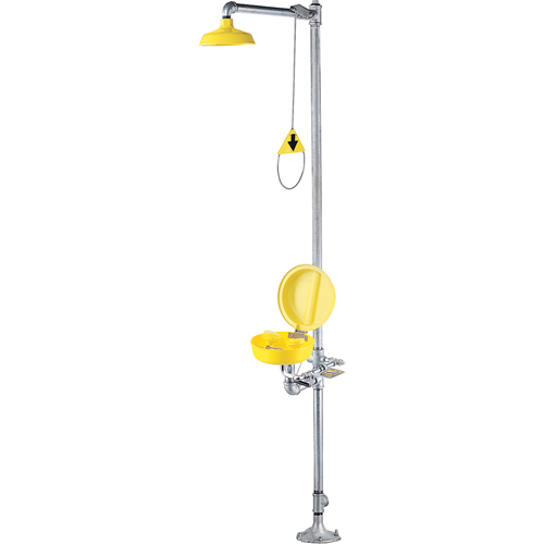 Combinaison de douche oculaire/faciale a/couvercle CSL Industriel Inc.