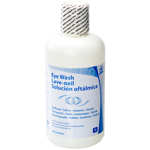 Accessoires pour poste de douche oculaire - Solution ophtalmique, 32 oz CSL Industriel Inc.