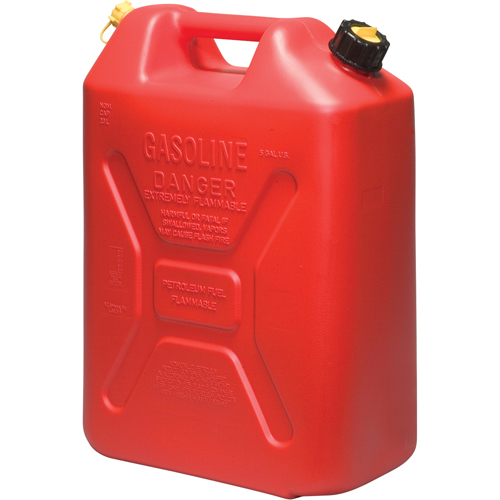Jerricans, 5,3 gal. US/20,06 L, Rouge, Conformes aux normes CSA/ULC CSL Industriel Inc.