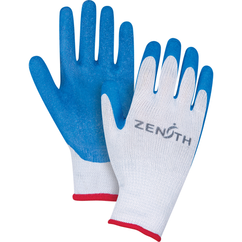 Gants enduits tricot&eacute; sans couture en caoutchouc naturel, 10/T-Grand, R&ecirc;vetement Latex de caoutchouc, Calibre 10, Enveloppe en Polyester/Coton CSL Industriel Inc.