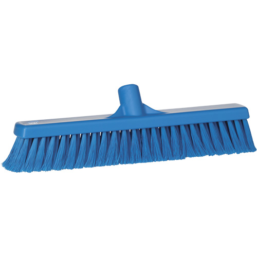 Balai hygi&eacute;nique pour service alimentaire, 15,7"x2", Polypropyl&egrave;ne, Bleu CSL Industriel Inc.
