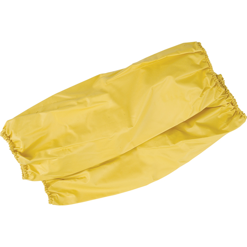 Disposable Sleeves with Elastic Cuffs, 18" long, Polyester/PVC, Yellow CSL Industriel Inc.