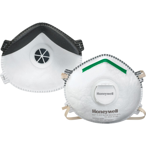 Saf-T-Fit&reg; Plus N1125 Particulate Respirators, N95, NIOSH Certified, Small CSL Industriel Inc.