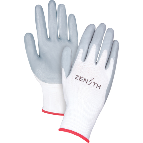 Gants l&eacute;gers enduits et respirants, 7/Petit, R&ecirc;vetement Mousse de nitrile, Calibre 13, Enveloppe en Polyester CSL Industriel Inc.