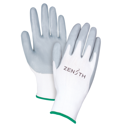 Gants l&eacute;gers enduits et respirants, 8/Moyen, R&ecirc;vetement Mousse de nitrile, Calibre 13, Enveloppe en Polyester CSL Industriel Inc.