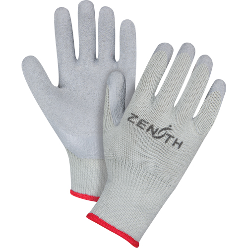 Gants enduits &agrave; doublure confortable en caoutchouc naturel, 9/Grand, R&ecirc;vetement Latex de caoutchouc, Calibre 10, Enveloppe en Polyester/Coton CSL Industriel Inc.
