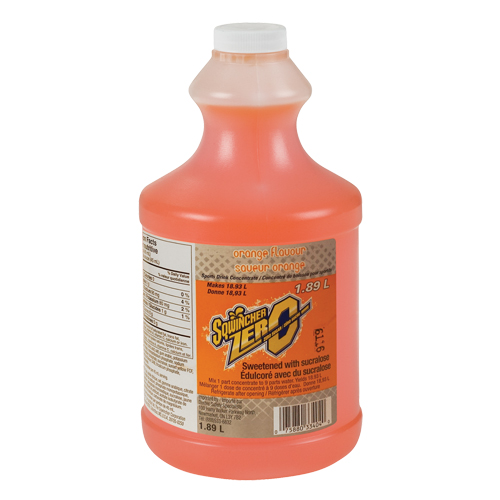 Sqwincher&reg; Boisson de r&eacute;hydratation ZERO, Concentr&eacute;, Orange CSL Industriel Inc.