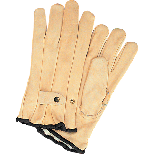 Winter-Lined Ropers Gloves, X-Large, Grain Cowhide Palm, Fleece Inner Lining CSL Industriel Inc.