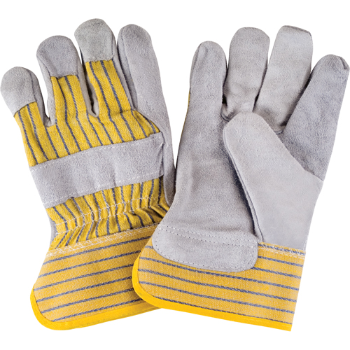 Premium Quality Fitters Gloves, Large, Split Cowhide Palm, Cotton Inner Lining CSL Industriel Inc.