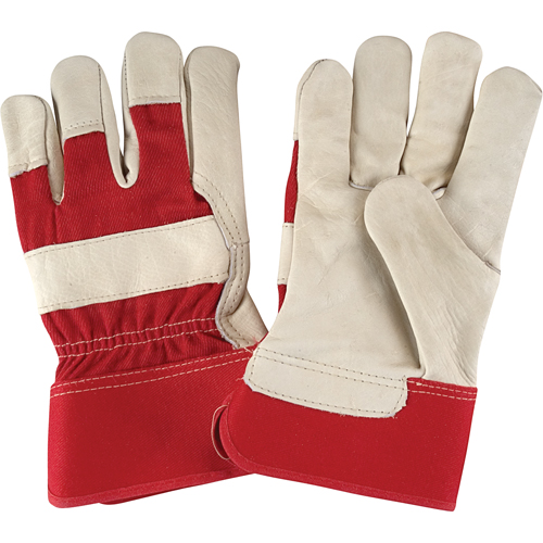 Premium Dry-Palm Fitters Gloves, Large, Grain Cowhide Palm, Cotton Inner Lining CSL Industriel Inc.
