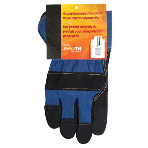 Gants d'ajusteur doubl&eacute;s pour l'hiver &agrave; chaleur sup&eacute;rieure, T-Grand, Paume en Cuir de vache refendu, Doublure en Thinsulate CSL Industriel Inc.