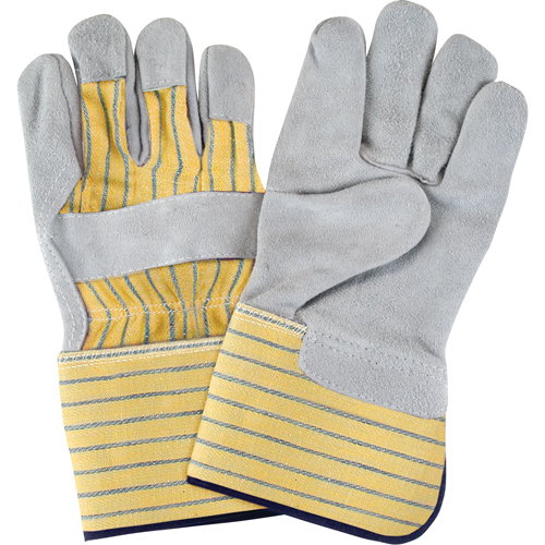 Premium Quality Fitters Gloves, Large, Split Cowhide Palm, Cotton Inner Lining CSL Industriel Inc.