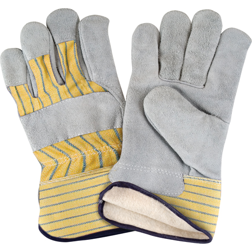 Winter-Lined Fitters Gloves, X-Large, Split Cowhide Palm, Cotton Fleece Inner Lining CSL Industriel Inc.