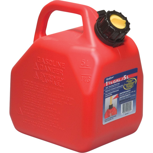 Jerry Cans, 1.25 US gal./5 L, Red, CSA Compliant/ULC CSL Industriel Inc.