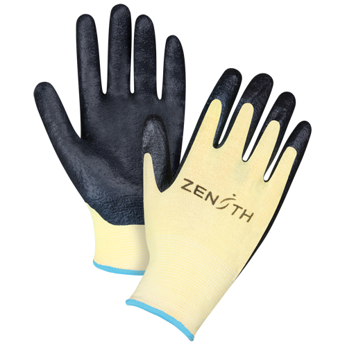 Gants r&eacute;sistants &agrave; la coupe avec prise sup&eacute;rieure, Taille T-Grand/10, Calibre 13, Rev&ecirc;tement Mousse de nitrile, Enveloppe en Aramide, ANSI/ISEA 105 niveau 3/EN 388 niveau 5 CSL Industriel Inc.